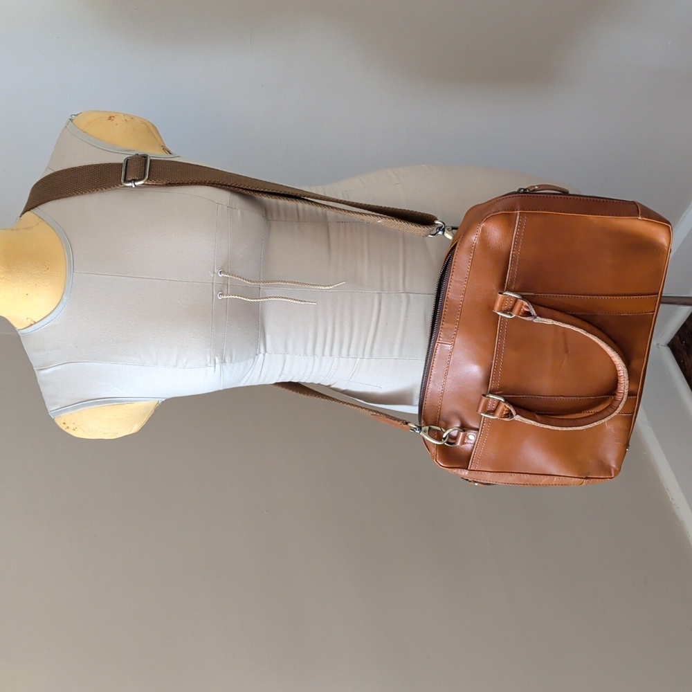 Brown Leather Men's Bag